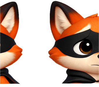 Zorrito con expresión inquisitiva Zorrito con expresión inquisitiva
